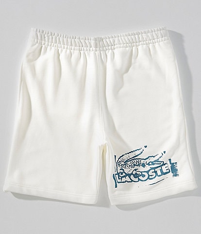 Lacoste Printed Fleece 8.5" Inseam Shorts