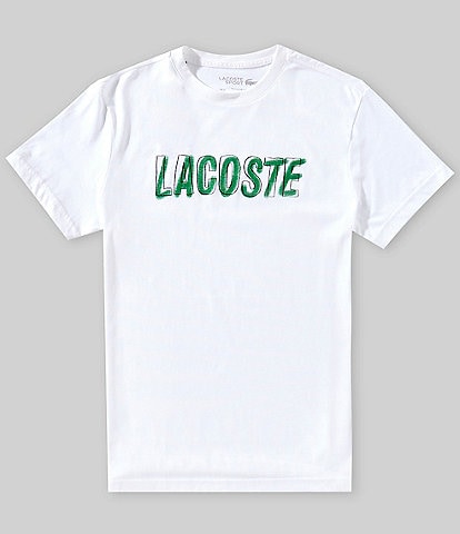 Lacoste Printed Ultra Dry Sport Short Sleeve T-Shirt