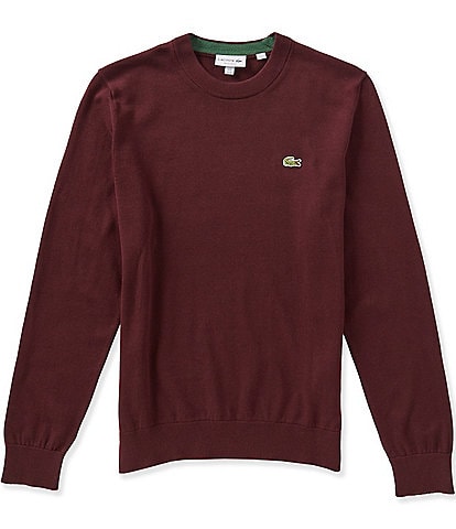Lacoste Solid Crewneck Sweatshirt