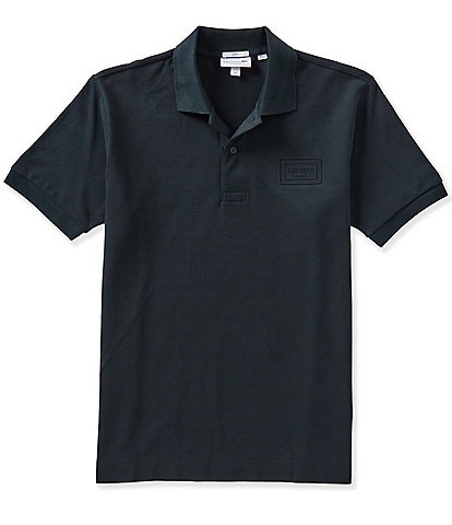 Lacoste Stripe Pique Short Sleeve Polo Shirt