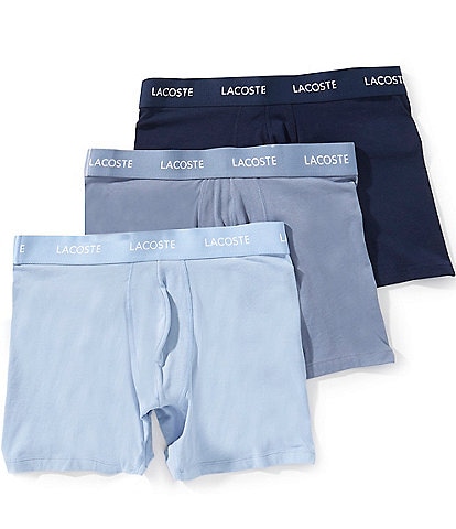 Lacoste Wardrobe Boxer Briefs 3-Pack