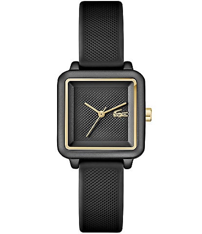 Lacoste Women's 12.12 Flow Quartz Analog Black Silicone Strap Watch