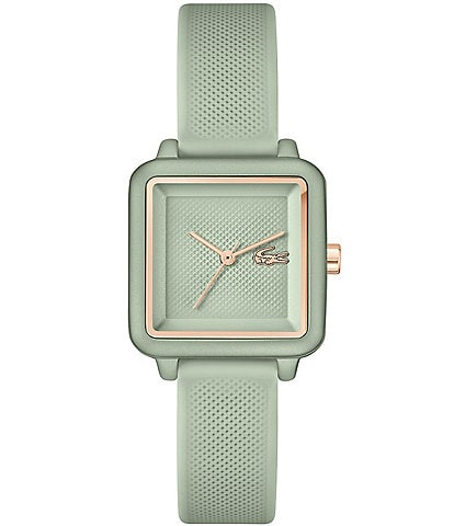 Lacoste Women's 12.12 Flow Quartz Analog Sage Silicone Strap Watch