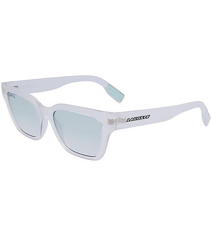 Lacoste Women's L6002S 53mm Matte Rectangle Sunglasses