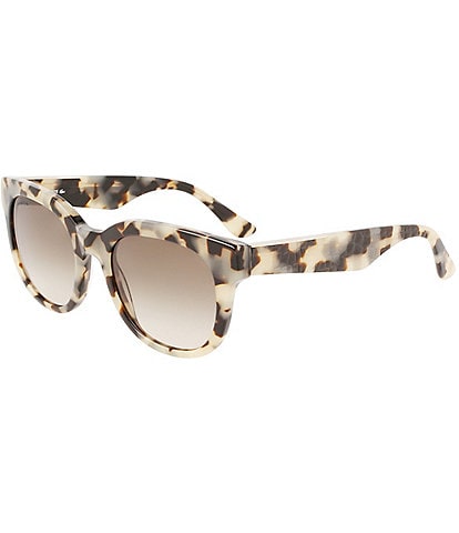 Lacoste Women's L971S 52mm Havana Oval Sunglasses
