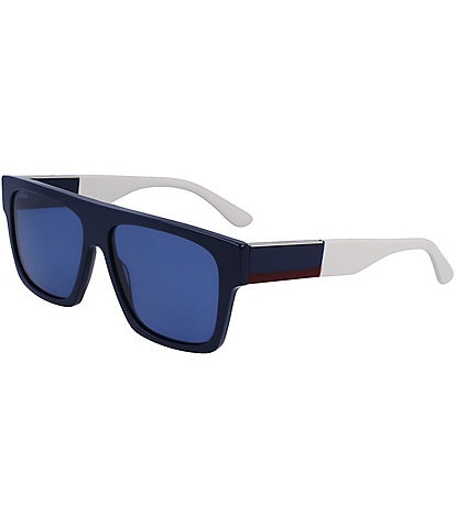 Lacoste Unisex L984S 57mm Rectangle Sunglasses
