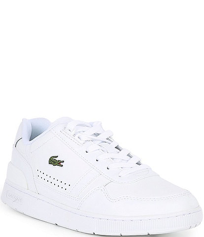 Lacoste Women's T-Clip Leather Trainers