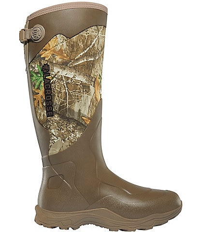 LaCrosse Men's Alpha Agility 17#double; Waterproof Rubber Realtree Edge Hunting Boots
