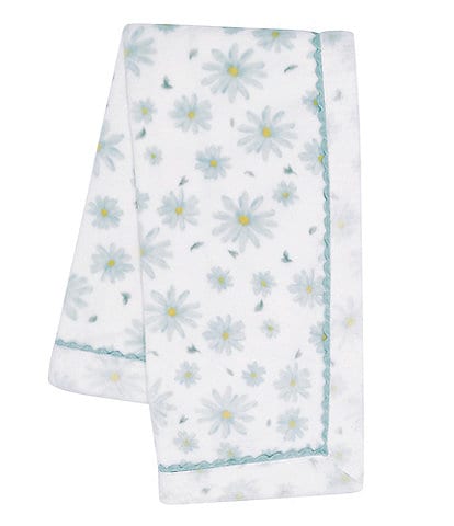 Lambs & Ivy Sweet Daisy Collection Floral Soft Luxury Fleece Baby Blanket