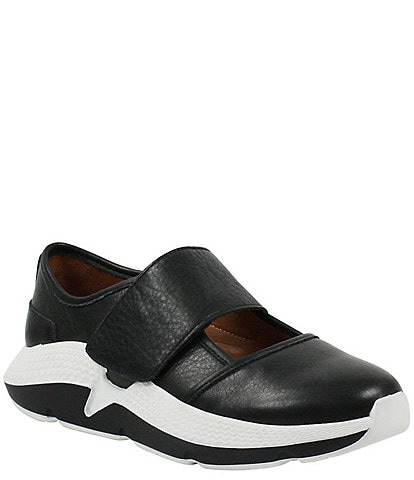 L'Amour Des Pieds Haslan Leather Sporty Platform Sneakers