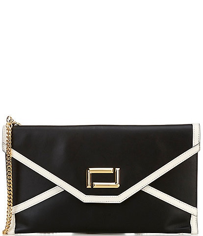 LANCEL Angele de Lancel Envelope Clutch