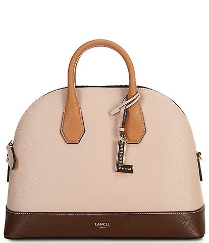 LANCEL Belleville Medium Bugatti Satchel Bag