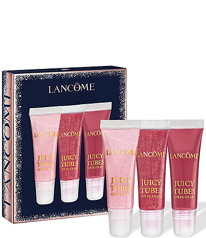 Lancome Juicy Tubes Lip Gloss Trio Holiday Gift Set