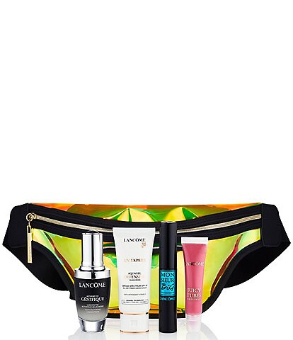 Lancome's Summer Essentials Kit! $45 with any Lancome purchase, a total gift value of $165!