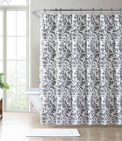 Laura Ashley Amberley Cotton Twill Shower Curtain