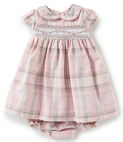 smocked baby dresses clearance