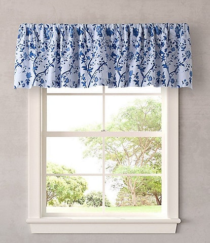 Laura Ashley Charlotte Tree of Life Print Window Valance