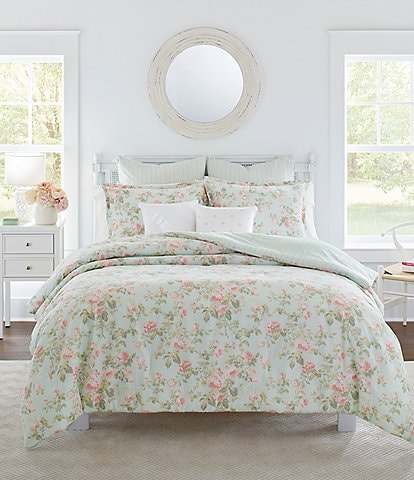 Laura Ashley Madelynn 6-Piece Floral Comforter Set