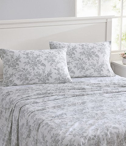 Laura Ashley Vanessa Cotton Flannel Sheet Set