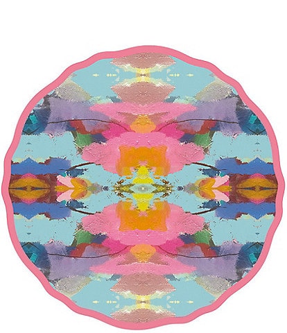 Laura Park Antigua Smile Melamine Side Plate, Set of 4