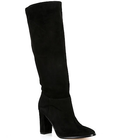 Lauren Ralph Lauren Artizan Suede Tall Slouch Boots