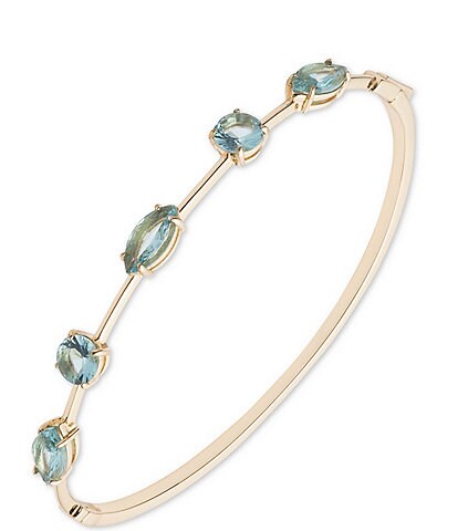 Lauren Ralph Lauren Blue Multi Stone Bangle Bracelet