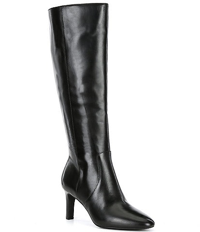 Lauren Ralph Lauren Caelynn Leather Tall Boots