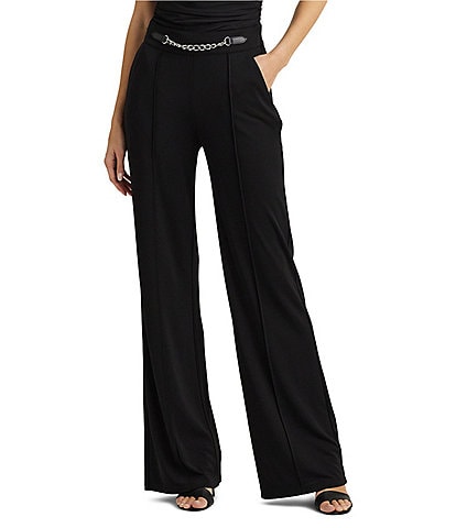 Lauren Ralph Lauren Womens Pants Size 6 Black Active Stretch Capri