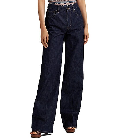 Ralph Lauren Polo Jeans Womens Size 2 Medium Wash Bootcut Denim Pants | eBay