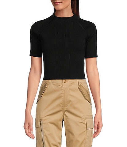 Lauren Ralph Lauren Stretch Cotton Blend Cropped Pants | Dillard's