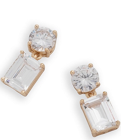 Lauren Ralph Lauren CZ Post Drop Earrings
