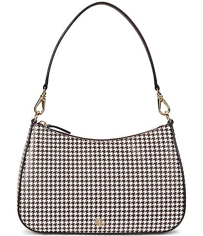 Lauren Ralph Lauren Danni Houndstooth Shoulder Bag