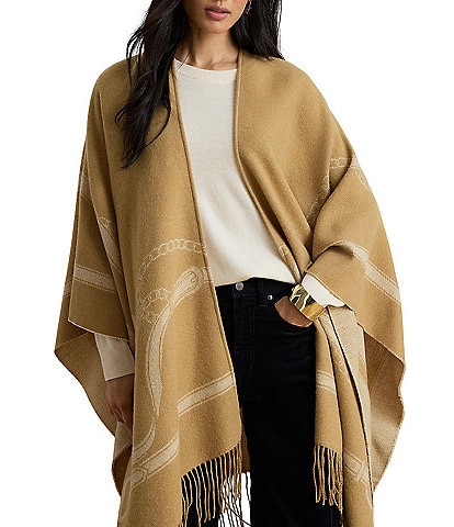 Lauren Ralph Lauren Equestrian Ruana