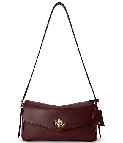 Lauren Ralph Lauren Farrah Nappa Leather Medium Shoulder Bag
