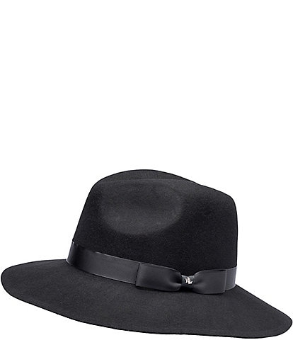 Lauren Ralph Lauren Fedora Hat With Ribbon Band