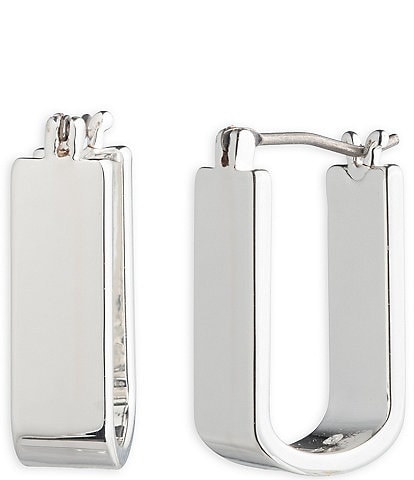 Lauren Ralph Lauren Flat Hoop Earrings