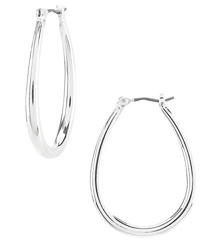 Lauren Ralph Lauren Gold Tear Drop Hoop Earrings
