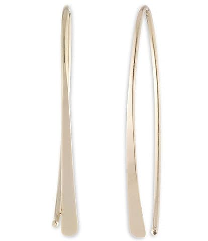 Lauren Ralph Lauren Gold Threader Linear Earrings