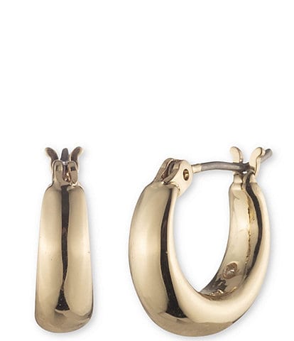 Lauren Ralph Lauren Gold Tone Classic Hoop Earrings