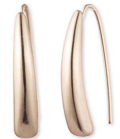 Lauren Ralph Lauren Gold Tone Metal Drop Earrings