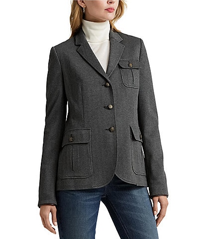 LAUREN RALPH LAUREN: jacket for woman - Blue  Lauren Ralph Lauren jacket  297918587 online at