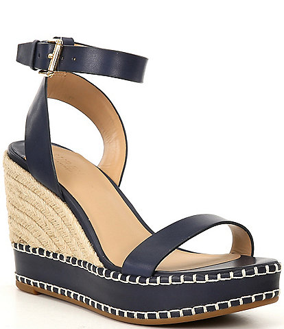 Lauren Ralph Lauren Hilarie Espadrille Platform Wedge Dress Sandals
