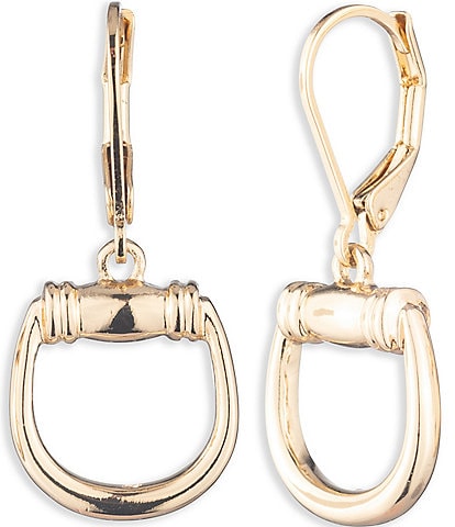 Lauren Ralph Lauren Horsebit Drop Earrings