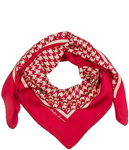 Lauren Ralph Lauren Houndstooth Square Scarf