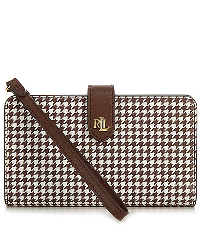 Lauren Ralph Lauren Houndstooth Tech Wristlet