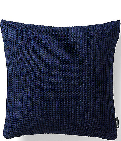 Lauren Ralph Lauren Kempner Knit Cotton Throw Pillow