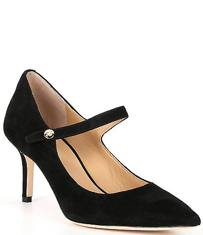 Lauren Ralph Lauren Lanette Suede Mary Jane Pumps