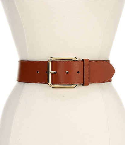 Lauren Ralph Lauren Leather Wide Belt