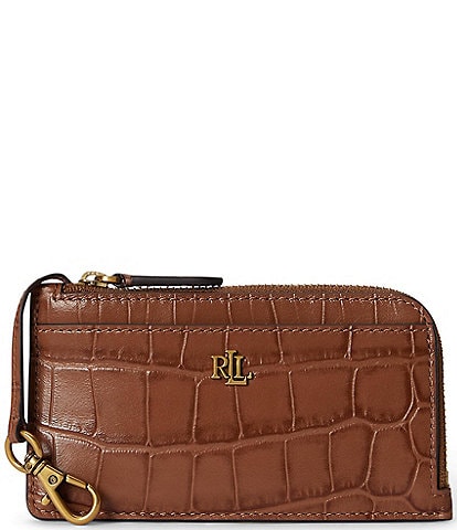 Lauren Ralph Lauren Long Zip Card Case
