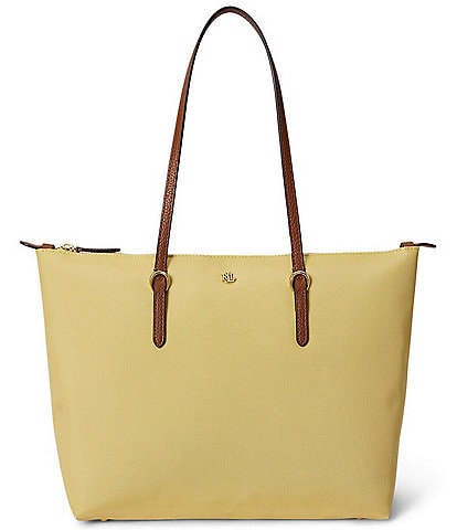 Lauren Ralph Lauren Keaton Medium Nylon Tote Bag